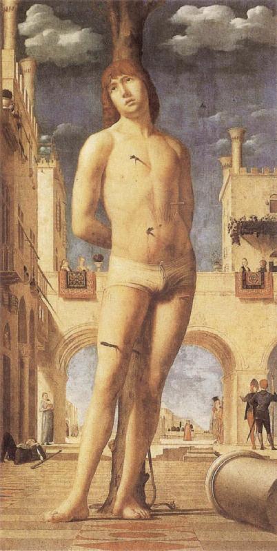 Antonello da Messina St Sebastian oil painting picture